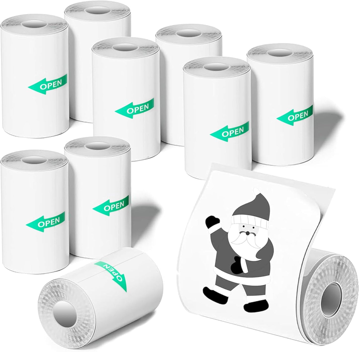 Mini Thermal Printer Sticker Paper - 3 Roll