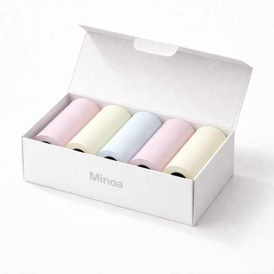 Mini Thermal Printer Color Paper Roll